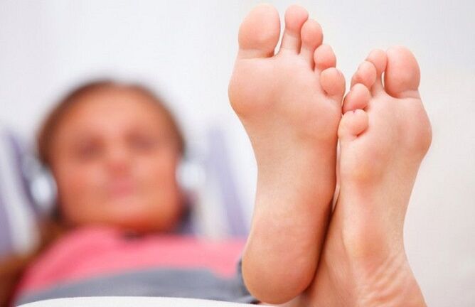 zdrave noge po zdravljenju glivic